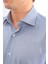 Slimfit Lacivert Çizgili Erkek Gömlek Likralı Dar Kesim Yapısıyla AS0742069-02 2