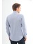 Slimfit Lacivert Çizgili Erkek Gömlek Likralı Dar Kesim Yapısıyla AS0742069-02 3