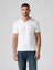 Erkek T-Shirt Beyaz V Yaka Tişört A2084-0000 1