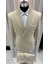 Erkek Kruvaze Slim Fit Takım Elbise 1
