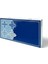 Blue Tile Tavla, Çizilmez Zeminli, Mıknatıslı Mdf Kasa, 2 Kat Vernik Cilalı 1