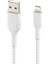 Örgülü Lightning Kablosu (Iphone, Ipad, Airpods Için Boost Charge Lightning/usb Kablosu) Mfi Sertifikalı iPhone Şarj Cihazı, Örgülü Lightning Kablosu (2m, Beyaz) 3