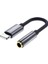 Lightning To 3.5mm Örgülü Kulaklık Dönüştürücü Adaptör 1