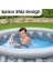 Büyük Metalik Uzay Gemisi Şişirilebilir Havuzu (152X43 Cm) 51080 4
