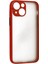 Apple iPhone 15 Kılıf Montreal Silikon Kapak - Kırmızı 5