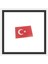10 Adet Türk Bayrağı Sticker A5 Küçük Etiket (Ebat: 21 cm x 14,8 Cm) 1