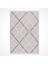 Avila Geometrik Gri Polyester Pamuk Tabanlı Makine Halısı 2
