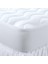 Kapitone Fitted Su Sıvı Geçirmez Yatak Alez, Beyaz, 80X180CM 1