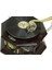 Gramofon Sekizgen Bronz Kakma Kurmalı Plakçalar ASIG523O 4