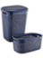 Katre Kirli Çamaşır Sepeti ve Çamaşır Selesi Set Lacivert 2