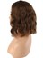 Fiber Sentetik Kısa Dalgalı Perçemsiz Peruk - Kumral 3