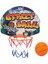 107406024 Basketbol Seti, Kapı Askılı, Tahta 27 x 5 x 21 Cm, Fileli Pota 15 Cm, Top 8,6 Cm, 3 Yaş ve Üzeri 1