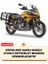 Aprilia Caponord 1200 Rally Branda (Arka Çanta Uyumlu) Motosiket Brandası (Gri Renk) Motor Örtüsü Çadır Su Geçirmez Motosiklet Kılıfı Motor Brandası 2