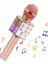 Karaoke Mikrofon Bluetooth Bağlantılı Aux Girişli Uzun Pil Ömrü Yüksek Ses Kaliteli 3