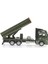 Sürtmeli Die Cast Metal Roketatar Rampalı Askeri Kamyon 4