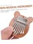 Ahşap Kalimba Başparmak Notları Hafif Taşınabilir ve Müzik Eğitimi Için Harika 3