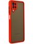 Samsung Galaxy A12 Kılıf Montreal Silikon Kapak - Kırmızı 6