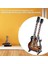 Minyatür Gitar 18 cm Elektro Gitar Modeli Dekor 1:4 Ölçekli Zarif Detaylar Dekorasyon Için Metal Tuning Tuşları ile 5