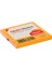 4 Adet Noki Memo 75X75 mm Post It Yapışkanlı Not Kağıdı Turuncu 2