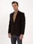 Erkek Kahverengi Slim Fit %100 Kaşmir Flanel Ceket 50314254-VR029 3