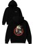 Kızıldereli Reis Tasarım Baskılı Oversize Siyah Kapüşonlu Sweatshirt 1