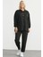 Scuba Oversize Tunik Eşofman Takım - Siyah 1