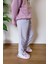 Çocuk Lila 2 Iplik Paçası Lastikli Eşofman Altı 6