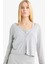 Coool Katmanlı Fitilli Kaşkorse Uzun Kollu Tişört G3013AX25WN 1
