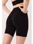 Amara Spor Şort Yüksek Bel Esnek Şekillendirici ve Toparlayıcı Seamless Tayt Kısa Şort 1