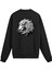 Sırt Baskılı Kartal Başlı Sweatshirt 1