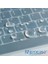 13'' - 17'' Notebook Laptop Macbook Klavye Koruyucu Silikon - Şeffaf AL3242 5