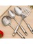 Buffer® 4lü Çelik Kepçe,süzgeç,servis Kaşığı,spatula Mutfak Yemek Hazırlama Servis Seti 2
