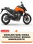 Ktm 790 Duke Branda Motosiket Brandası (Gri Renk) Motor Örtüsü Çadır Su Geçirmez Motosiklet Kılıfı Motor Brandası 2
