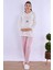Pembe Sabahlıklı Hamile Lohusa Pijama Takımı 5