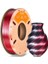 Pla Ipek Parlak 3D Yazıcı Filamenti 1,75 Mm, Çift Ipek Pla Filament, Iki Renkli Ipek Filament Iki Ton +/- 0,03 Mm, 250 G (0,55 Lbs)/makara, Siyah Kırmızı 1