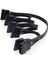 4355 Molex Ide 4 Pin To 5 Port Sata Power HDD Güç Çoklayıcı Kablosu 1