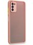 Samsung Galaxy A03S Kılıf Montreal Silikon Kapak - Pembe 5