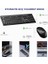 KW210 Kablosuz Türkçe Q Klavye & Mouse Set - Qwerty Dizilim, 1000DPI Optik Fare, Win/mac Uyumlu, Sıvı Dökülmesine Dayanıklı, Tam Boyutlu Siyah 4