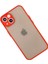 Apple iPhone 13 Mini Kılıf Montreal Silikon Kapak - Kırmızı 4