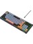 Kb-98 Sılent Siyah/gri/turuncu Sessiz Rainbow Q Membrane Oyuncu Klavyesi 2