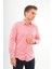 Slimfit Bordo Çizgili Erkek Gömlek Likralı Dar Kesim Yapısıyla AS042069-05 5