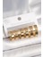 Bfs 316L Çelik Gold Renk Halka Model Kadın Küpe Seti 1