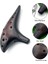 Ocarina 12 Delikli Alto C Hasır Füme Seramik Piccolo, Songbook Boyun Askılı Çanta ile Yetişkinler Için Müzik Aleti 4