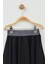 23 Nisan Özel Beli Simli Lastikli Volanlı Siyah Etek (5-14 Yaş) 2