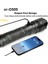 Gold Orion OR-G500 100W Süper Parlak LED El Feneri – 1000 Metre Menzilli, 4*181350 Lityum Pil, Zoom Özellikli, Şarj Edilebilir, Su Geçirmez Metal Gövde 6