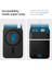 Magfit iPhone Için Magsafe Özellikli 3 Kartlı Manyetik Cüzdan Valentinus Wallet Black - AFA05760 3
