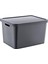 Stafi Çok Amaçlı Kapaklı Kutu 18 Lt Antrasit 1