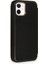iPhone 12 Kılıf Dolpin Kapaklı - Siyah (K95) 4