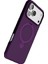 Apple iPhone 17 Pro Max Regal Magsafe Standlı Kapak - Derin Mor 4
