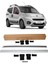 Fiat Fiorino Gri Renk Çıta 2010-2024 Uyumlu Port Bagaj Ara Atkı Tavan Barı Arabar 122 cm 1